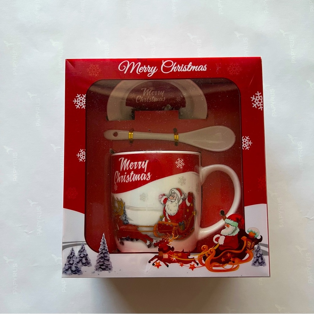 Merry Christmas Mug Set